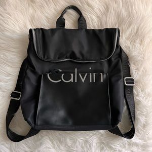 Calvin Klein Black Small Backpack